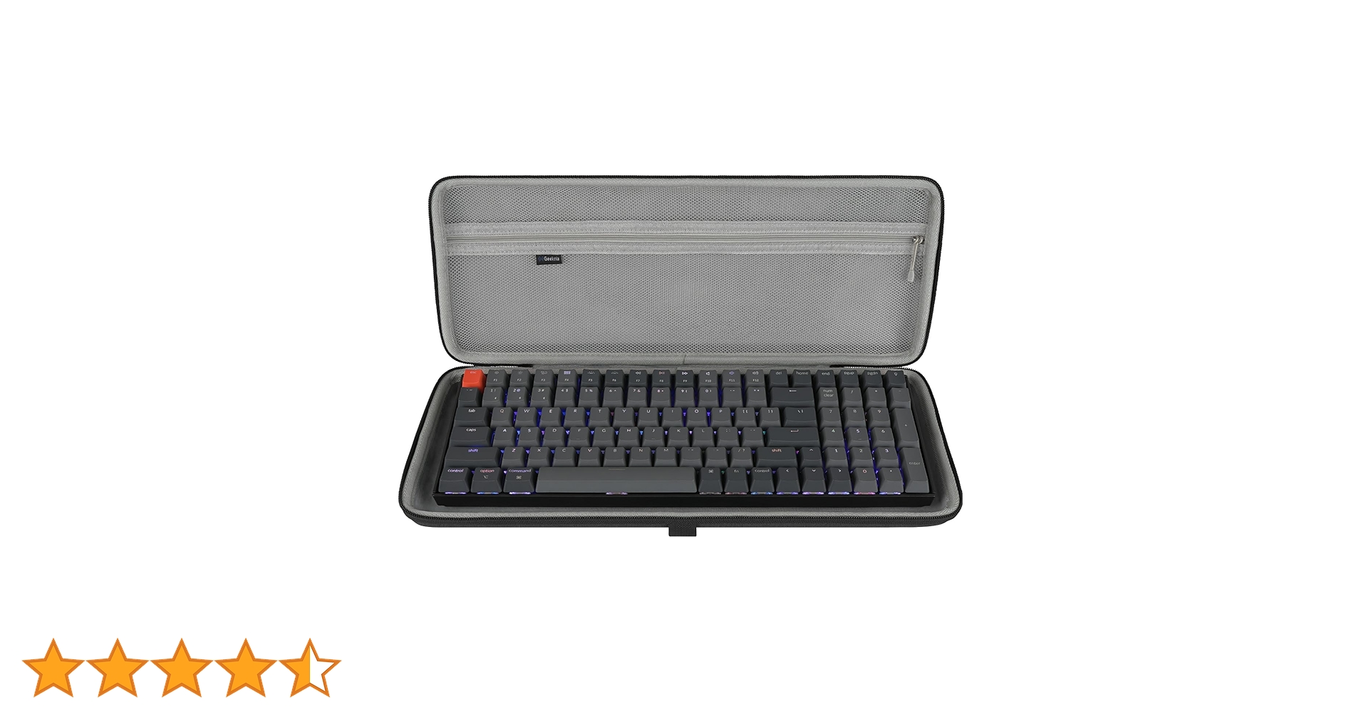 Amazon.co.jp: Geekria 90%-96% キーボードケース、100キー